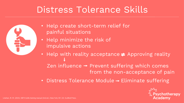 Distress Tolerance Skills